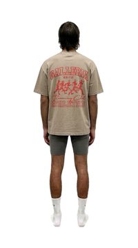 "Runner Tee" Light Grey