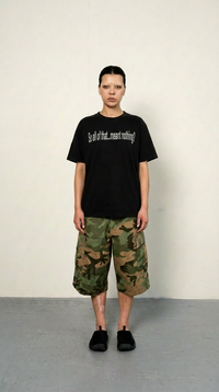 "nothing" tee