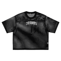 Desire Mesh Tee "Black"