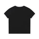 Galleria Desires Ringer Tee "Black"