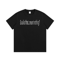 "nothing" tee